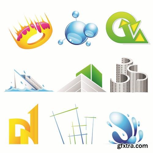 Stock Vector - Symbols For Logos, 25EPS