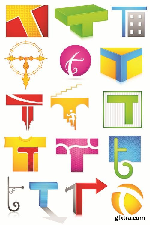 Stock Vector - Symbols For Logos, 25EPS