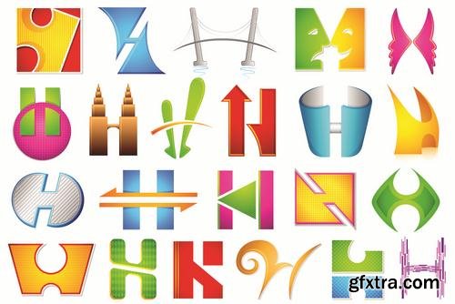 Stock Vector - Symbols For Logos, 25EPS