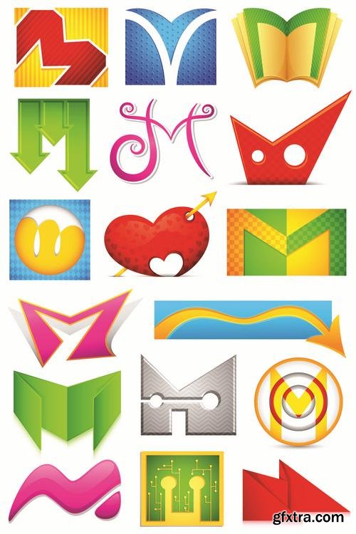 Stock Vector - Symbols For Logos, 25EPS