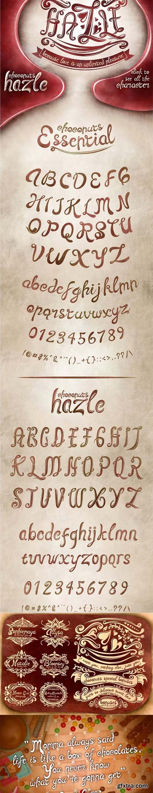 Choconuts Typeface