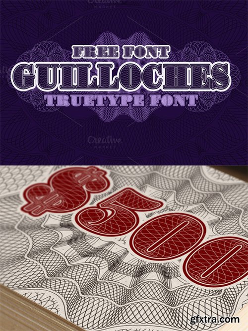 Guilloches TrueType Font