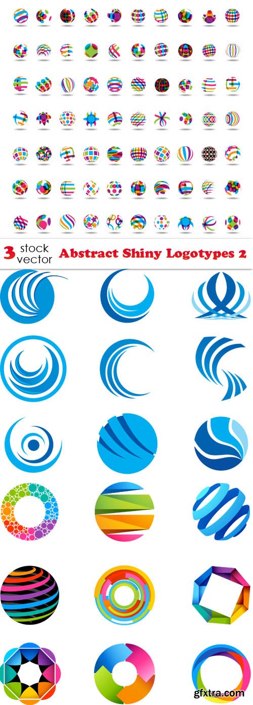 Vectors - Abstract Shiny Logotypes 2