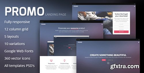 ThemeForest - Promo v1.0 - Responsive Landing Page Template - FULL