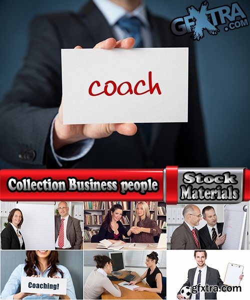 Collection Business people spend a business training 25 HQ Jpeg