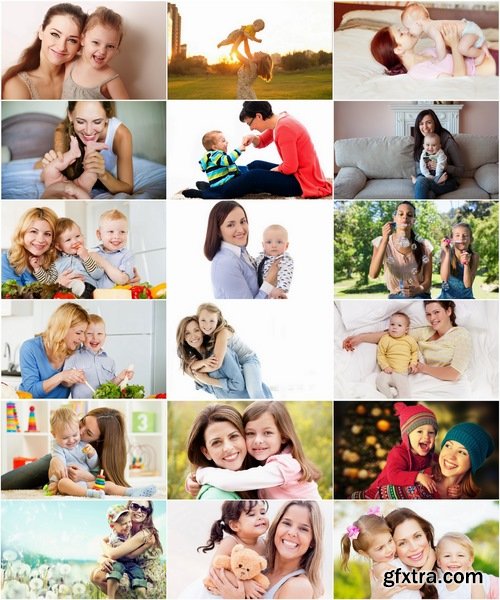 Collection of happy moms #2-25 UHQ Jpeg