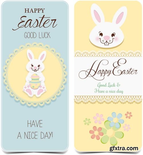 Vector - Easter Postcard