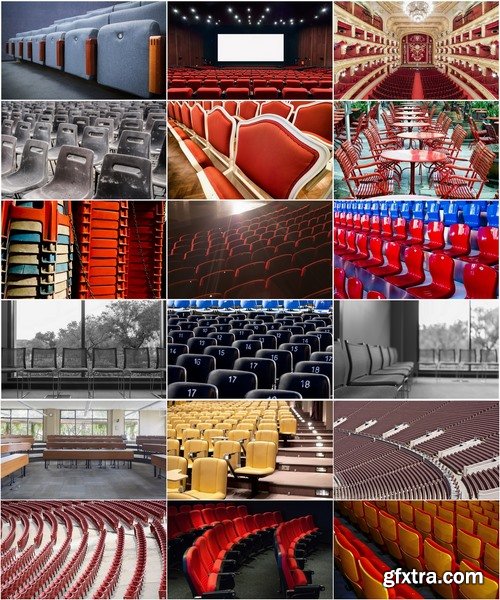 Collection of many chairs Nope stadium cinema hall bench 25 HQ Jpeg