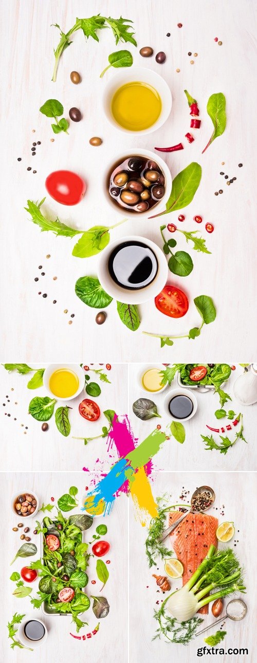 Stock Photo - Salad Ingredients