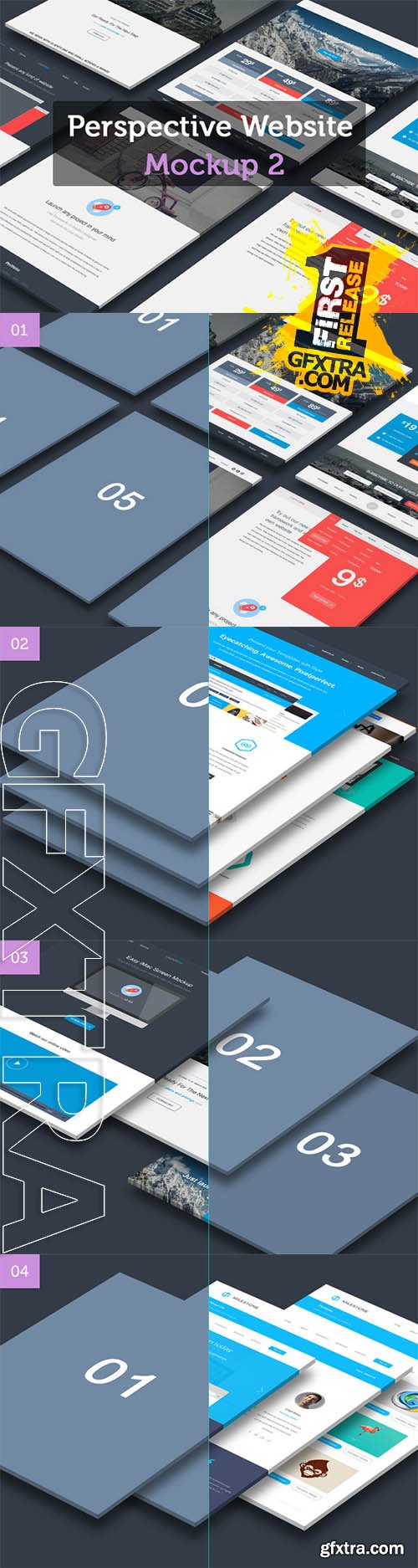 Perspective Website Mockup 2.0 - CM 46653