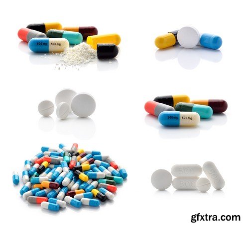 Stock Photos - Pills 5, 25xJPG