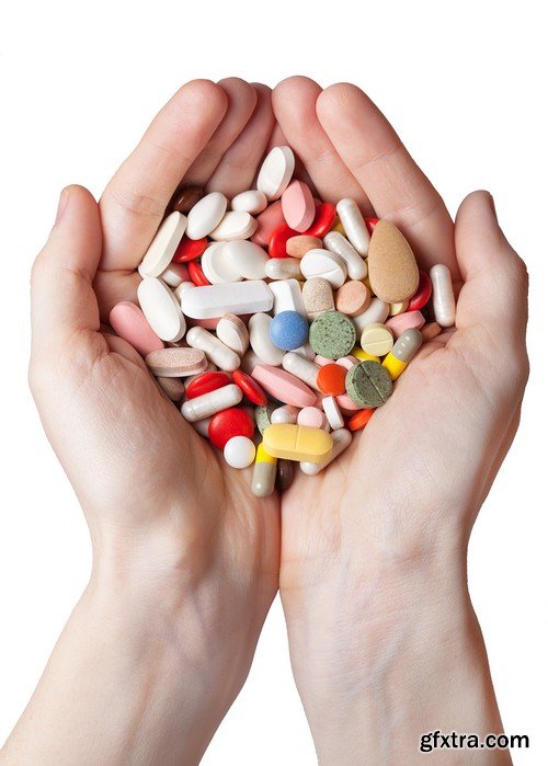 Stock Photos - Pills 5, 25xJPG