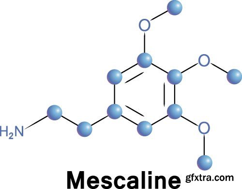 Molecule structure, 15 x EPS