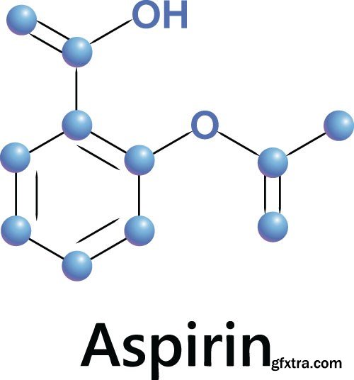 Molecule structure, 15 x EPS