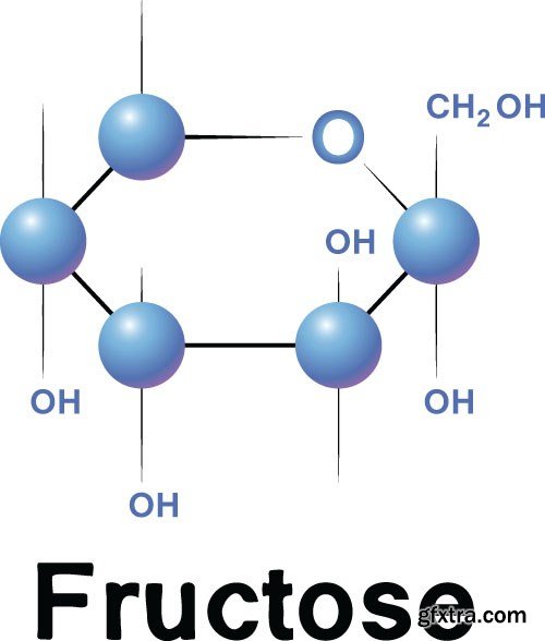 Molecule structure, 15 x EPS