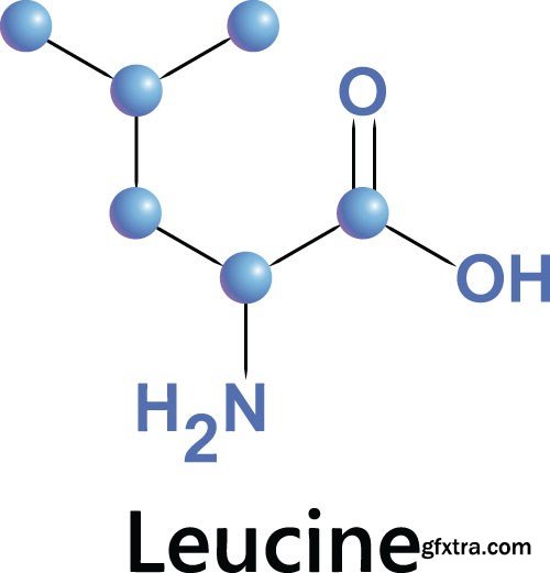 Molecule structure, 15 x EPS