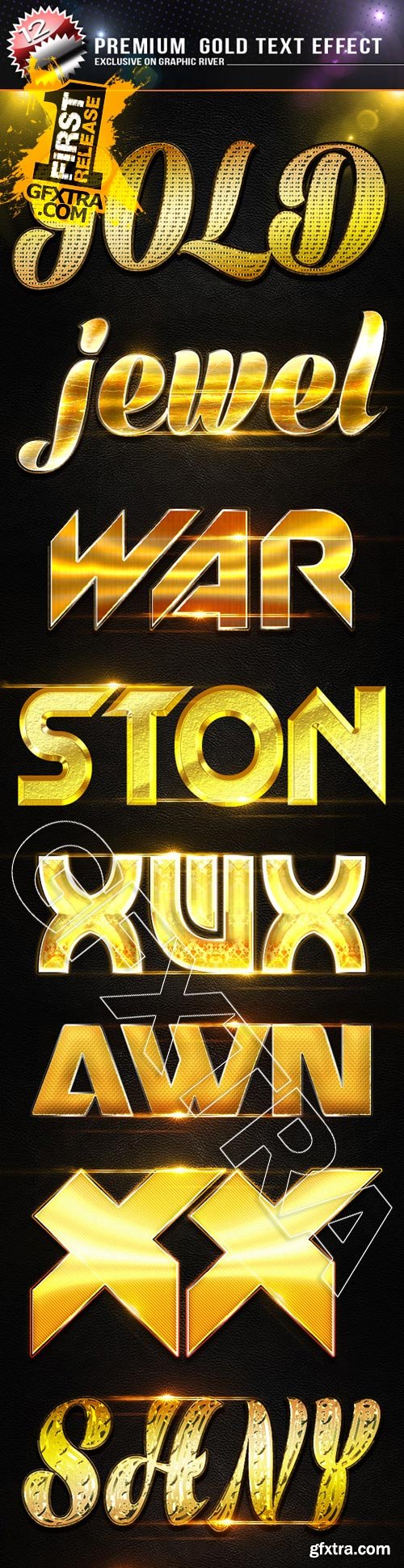 GraphicRiver - Premium Gold Text Effect 10574495