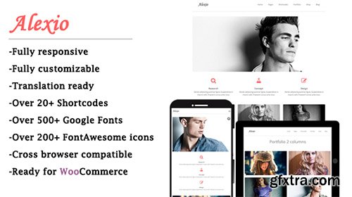 Mojo-Themes - Alexio v1.0 - Clean & Minimalist WordPress Theme