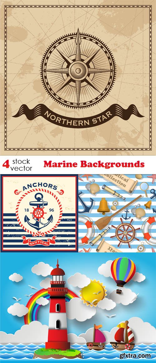 Vectors - Marine Backgrounds