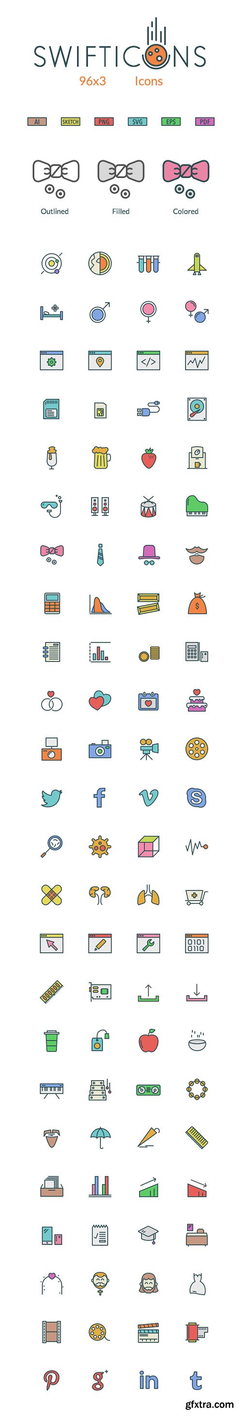 Vector Web Icons - SwiftIcons