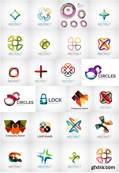 Logos - Vector Collection 10, 25xEPS