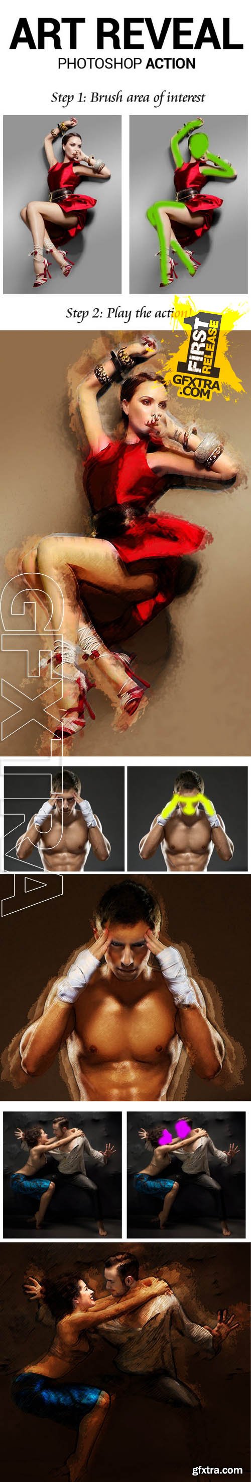 Art Reveal Photoshop Action - GraphicRiver 10523778