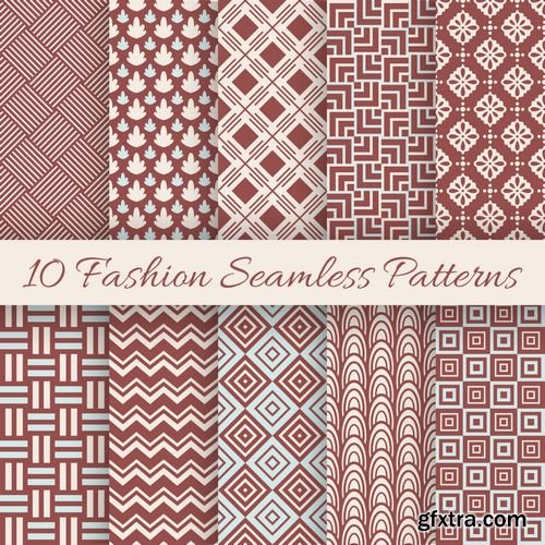 Vector - 50 Color Seamless Pattern