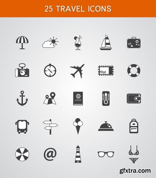 Set of Vector Flat Design Icons