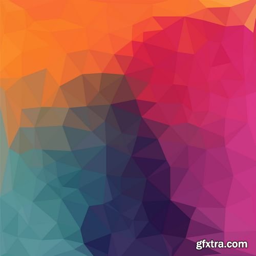 Vector - Triangles Pattern of Geometric Shapes