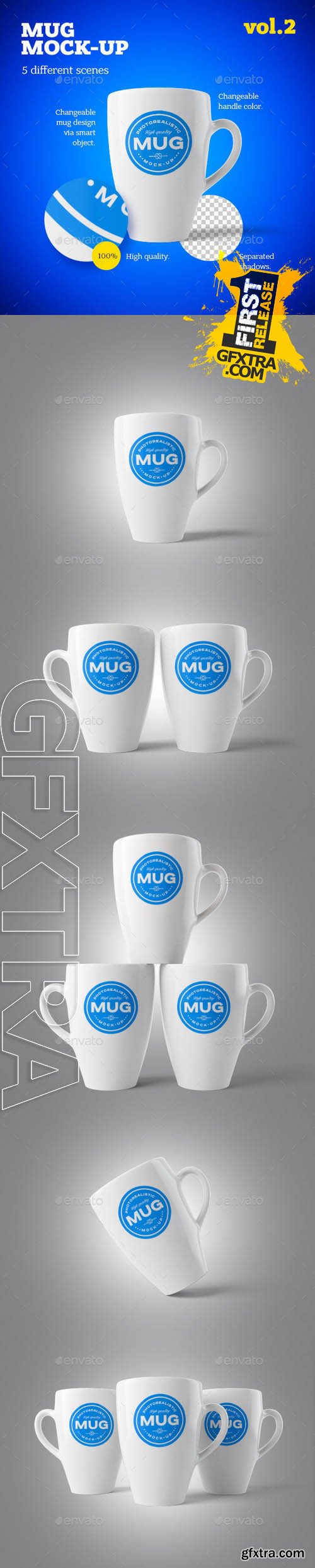 Mug Mock-up Vol.2 - GraphicRiver 10589814