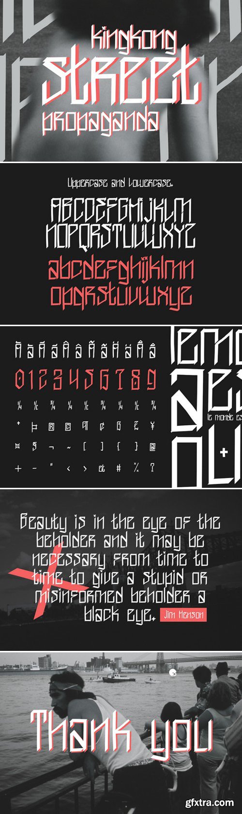 CM - King Kong Street Propaganda - Font.