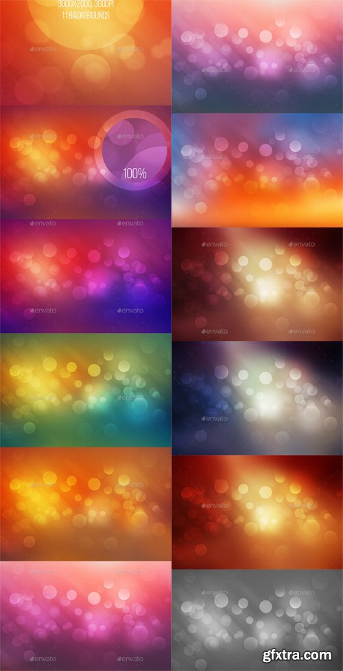 Abstract Bokeh Backgrounds 2