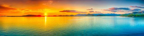 Sea sunset, 10 x UHQ JPEG