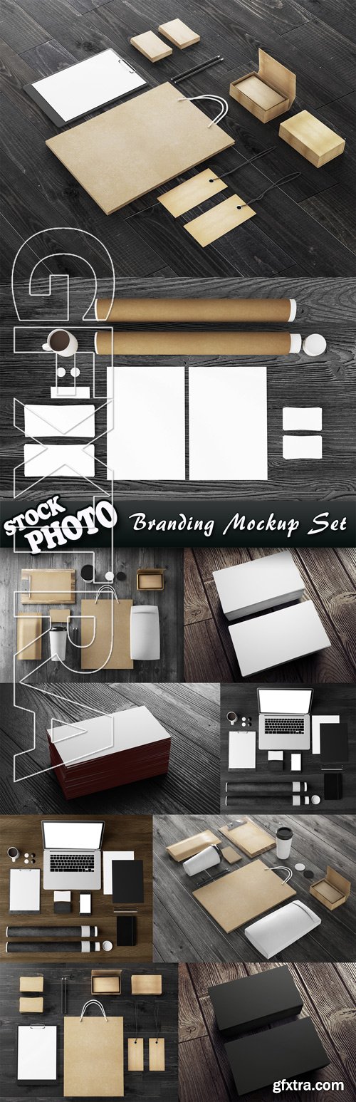 Stock Photo - Branding Mockup Set