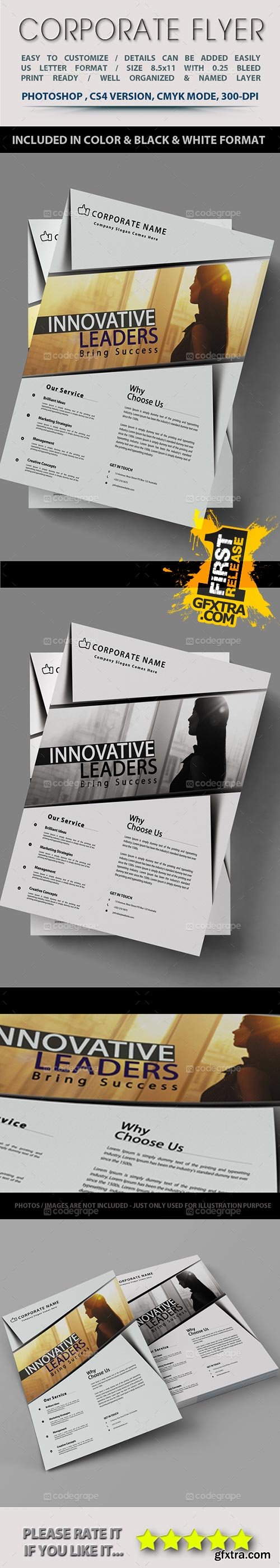 CodeGrape - Corporate Flyer 5335