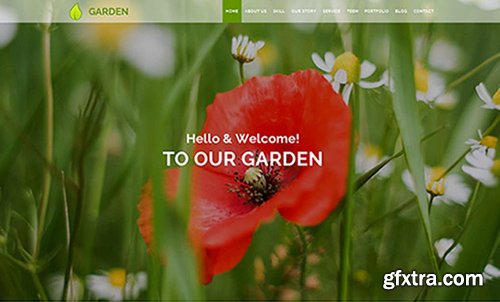 HotbootStrap - Garden Responsive HTML5 Theme