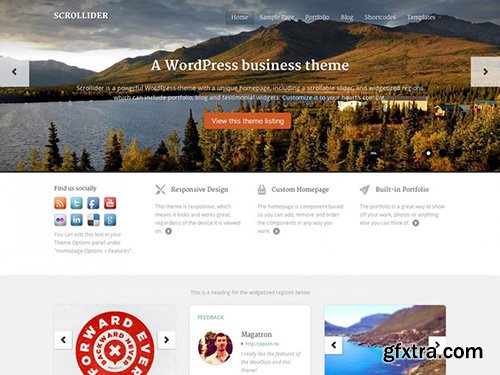 WooThemes - Scrollider v1.4.4 - Theme For WordPress