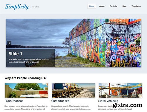 WooThemes - Simplicity v1.13.0 - Theme For WordPress