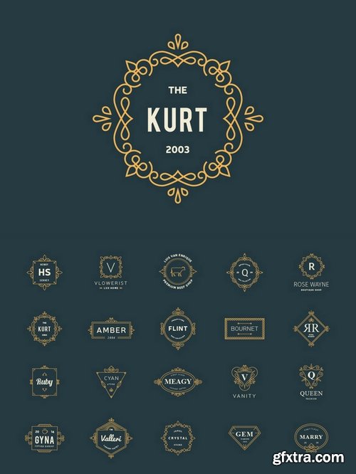 20 Luxury Logos - CM 190298