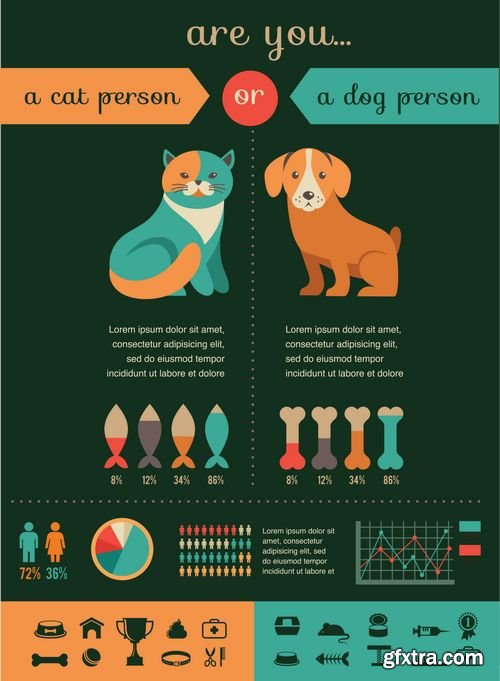 Vector - Cat and Dog Design