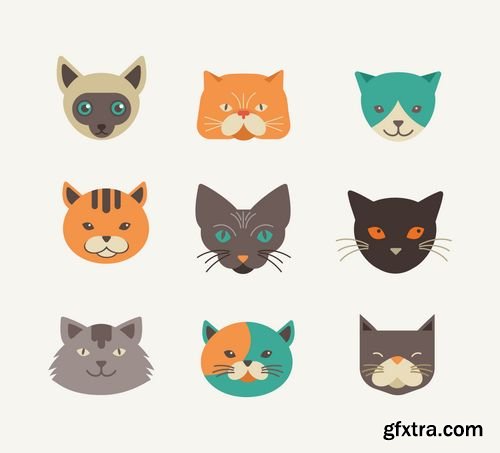 Vector - Cat and Dog Design