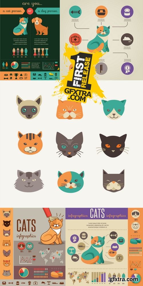 Vector - Cat and Dog Design