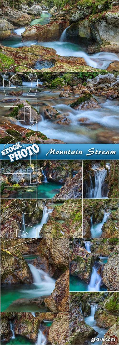 Stock Photo - Mountain Stream