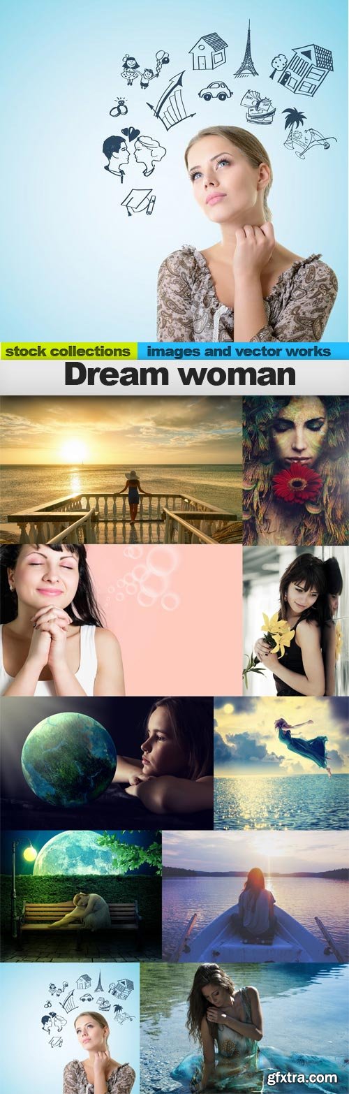 Dream woman, 10 x UHQ JPEG