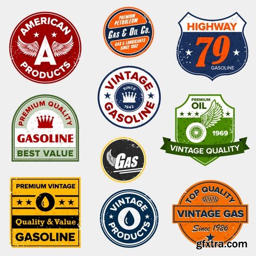 Vector icons and logos - 25x EPS