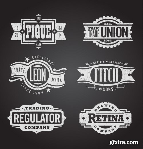 Vector icons and logos - 25x EPS