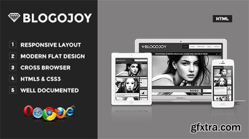 Mojo-Themes - Blogojoy - Responsive HTML Theme - FULL