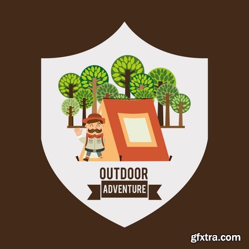 Vector - Camping Adventure 1