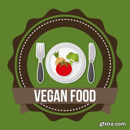 Vector - Vegan Food