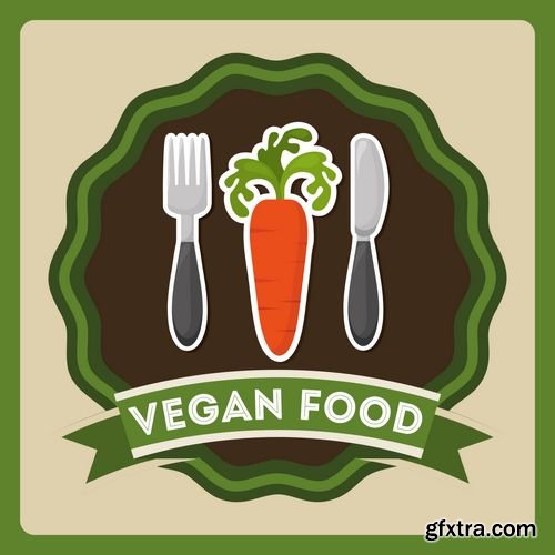 Vector - Vegan Food